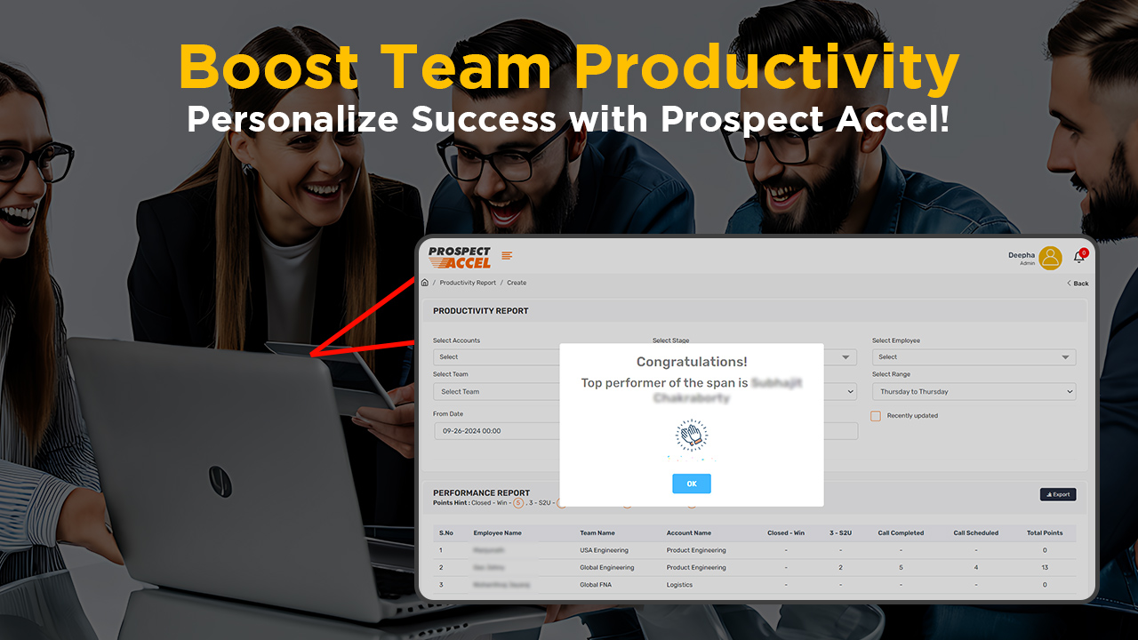 How to Individualize Productivity and Boost Your Team with Prospect Accel